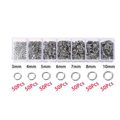 Jewelry Making Kit | Lobster Clasps, Jump Rings & Crimps Set | DIY Bracelet & Necklace Findings (210–400pcs)