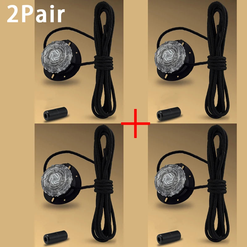 No-Tie Elastic Shoelaces with Lock Buckle | Adjustable Slip-On Laces for Kids & Adults