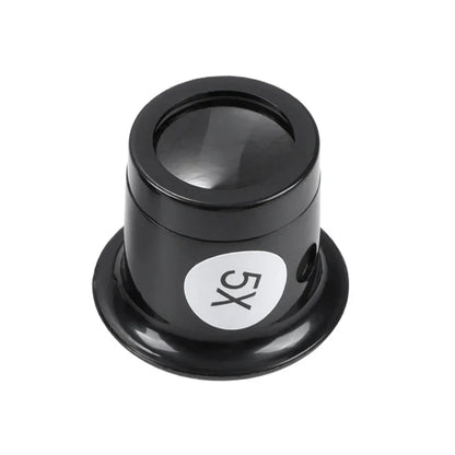 Jeweler Eye Loupe Magnifier | 3X 5X 10X 15X 20X Portable Magnifying Glass for Jewelry Making, Watch Repair & Detail Work
