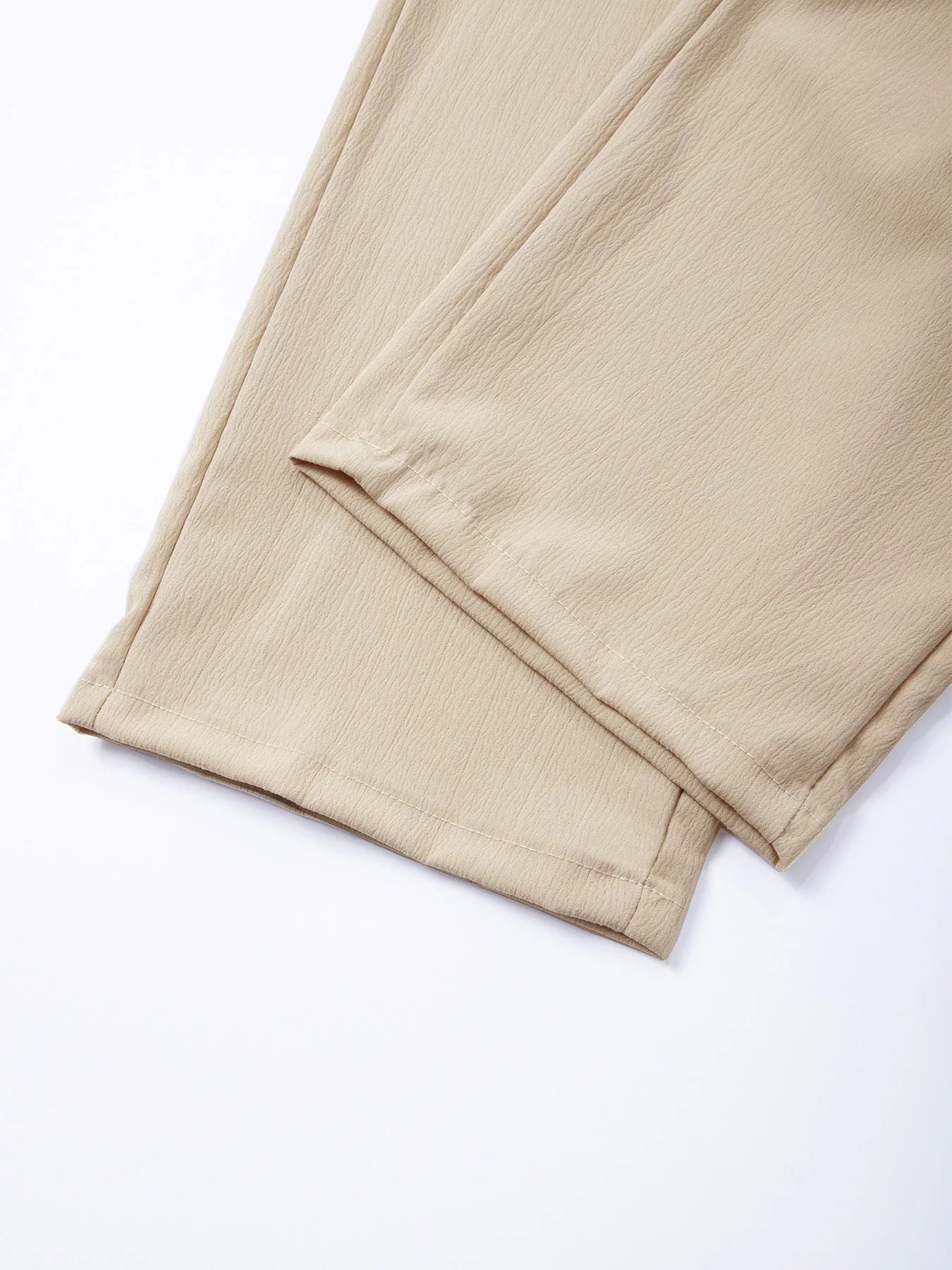 Men's Casual Pants Male Summer Breathable Trousers Solid Color High Quality Sweatpants Hawaiian Beach Sports Jogging Pants