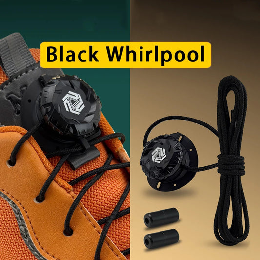 No-Tie Elastic Shoelaces with Lock Buckle | Adjustable Slip-On Laces for Kids & Adults