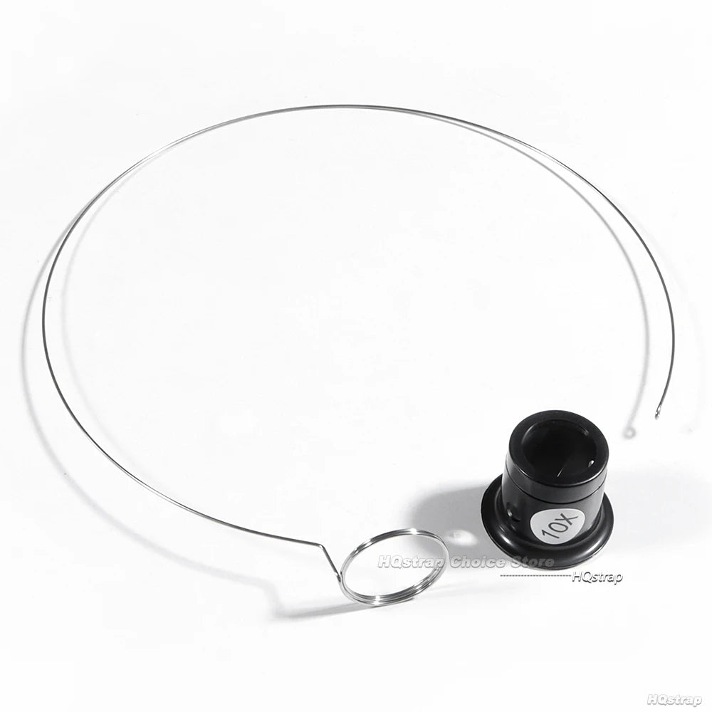 Jeweler Eye Loupe Magnifier | 3X 5X 10X 15X 20X Portable Magnifying Glass for Jewelry Making, Watch Repair & Detail Work