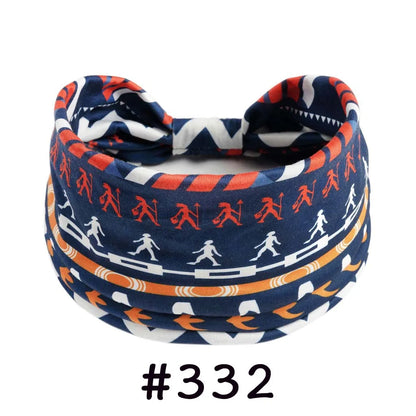 Boho Headbands for Women | Wide Knotted Stretch Hair Wraps for Yoga, Travel & Everyday Wear