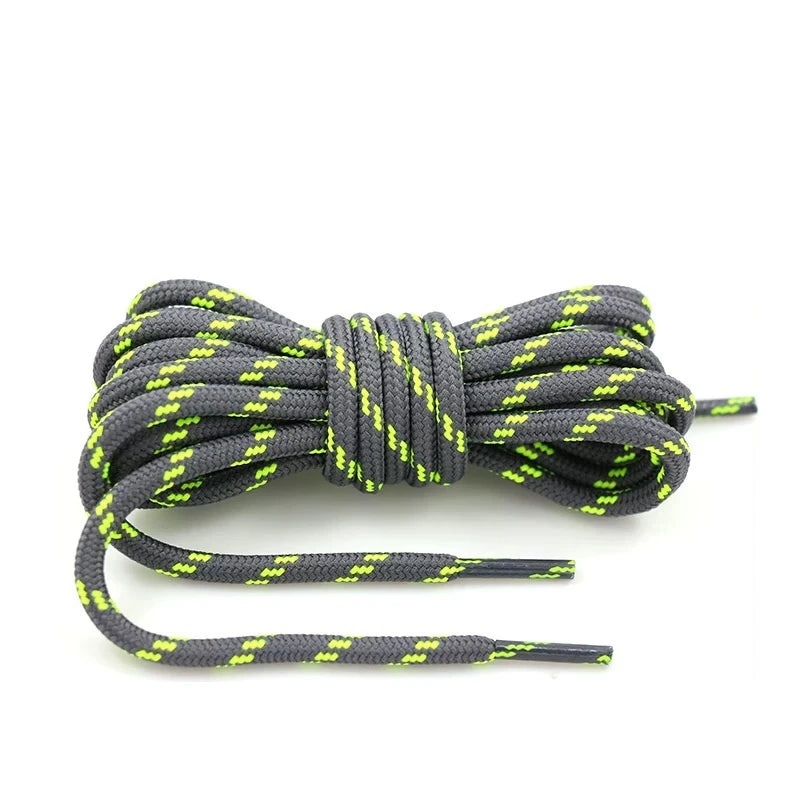 Premium Round Hiking Boot & Sneaker Shoelaces | Durable Outdoor Replacement Laces | 39"–63" (100–160cm)