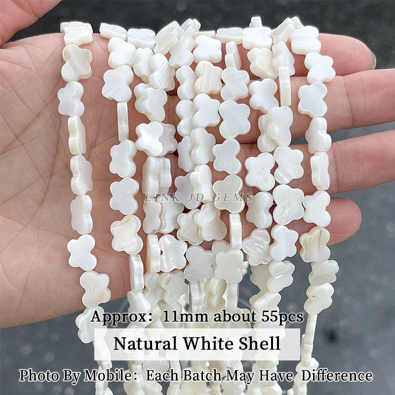 Natural Shell Beads | Irregular Smooth Spacer Beads | DIY Jewelry Making for Necklaces, Bracelets &amp; Earrings