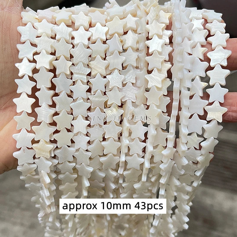 Natural Shell Beads | Irregular Smooth Spacer Beads | DIY Jewelry Making for Necklaces, Bracelets &amp; Earrings