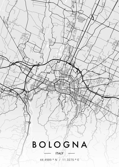 City Map Artwork Poster Paris New York Canvas Painting HD Printed Black and White Map Wall Art Picture Living Room Home Decor