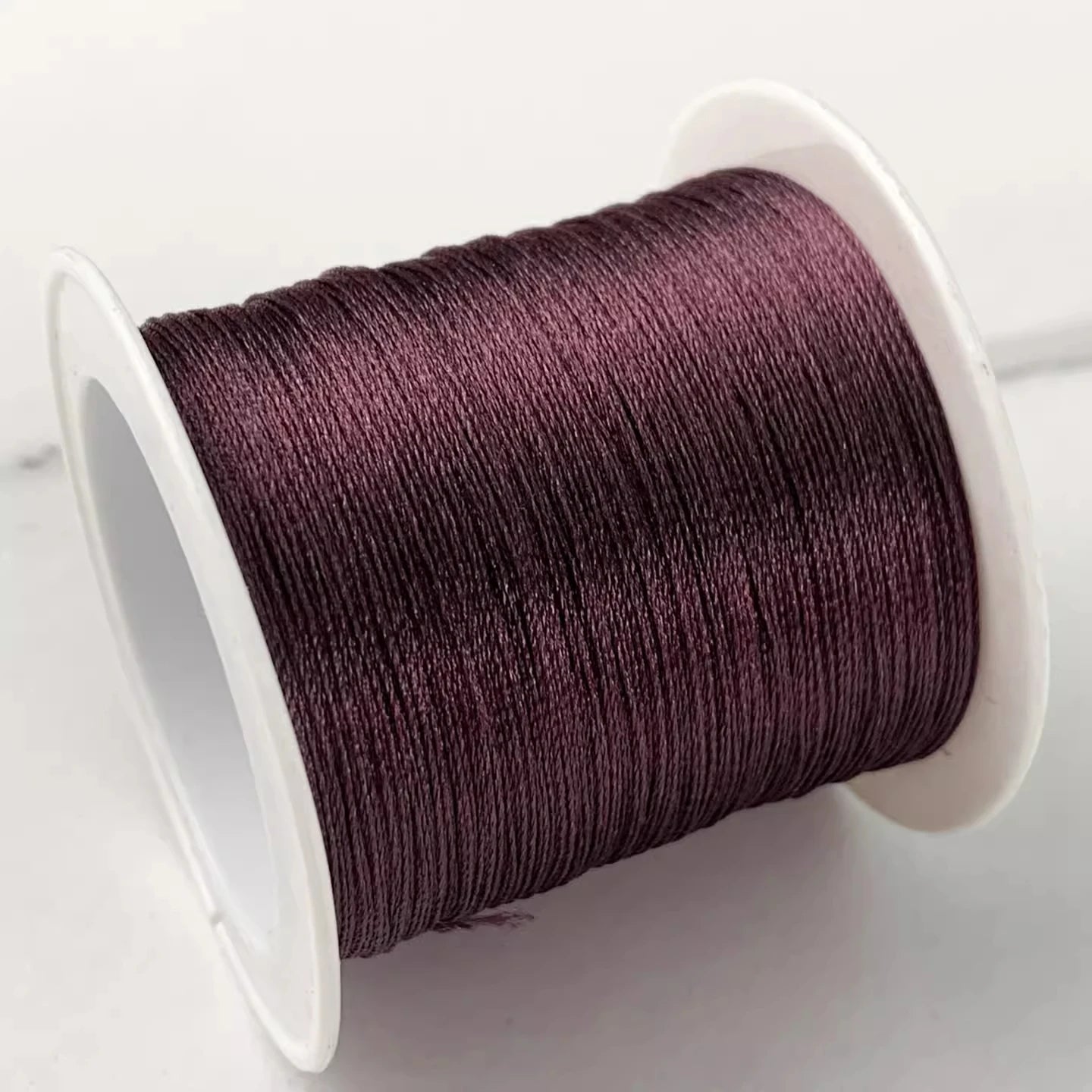 Bracelet Loom Thread 0.3mm | Ice Silk Braided Cord | 80M Jewelry Making Thread for Beading, Weaving & Knotting