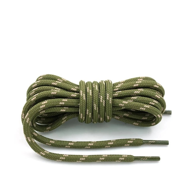 Premium Round Hiking Boot & Sneaker Shoelaces | Durable Outdoor Replacement Laces | 39"–63" (100–160cm)