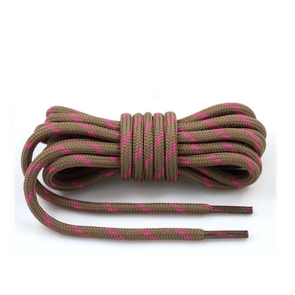 Premium Round Hiking Boot & Sneaker Shoelaces | Durable Outdoor Replacement Laces | 39"–63" (100–160cm)