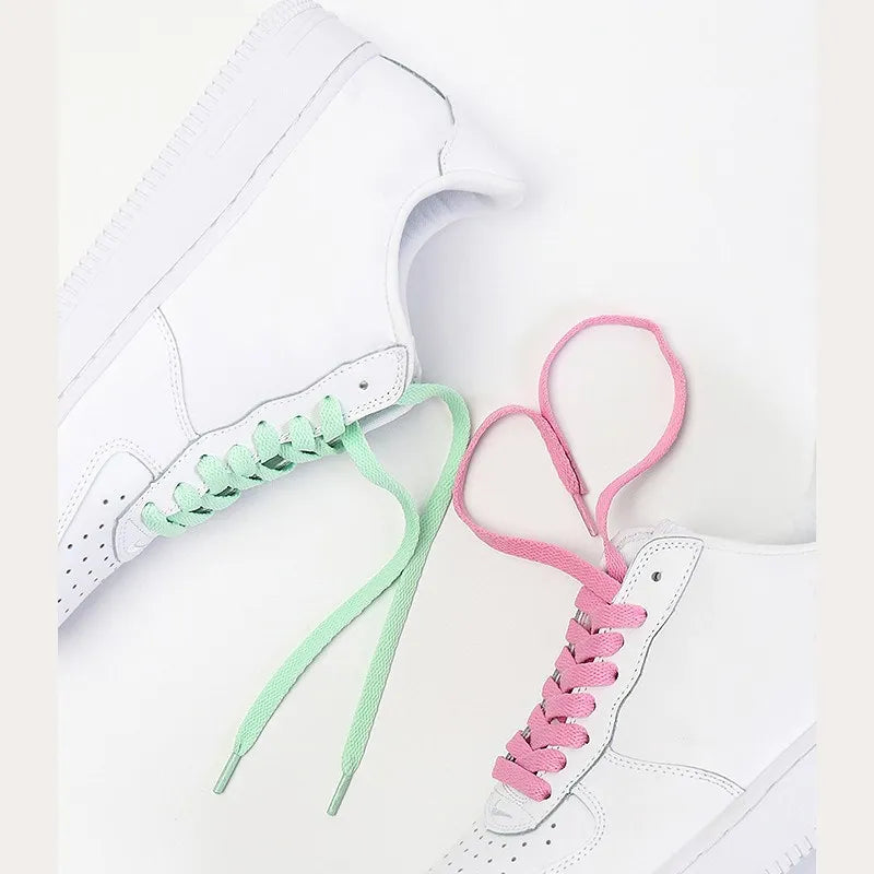 Classic Flat Shoelaces | Premium Replacement Shoe Laces for Sneakers & Casual Shoes