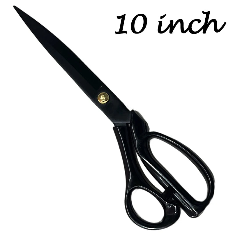 10 Inch Stainless Steel Fabric Scissors | Heavy Duty Tailor Shears for Sewing Crafts
