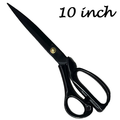 10 Inch Stainless Steel Fabric Scissors | Heavy Duty Tailor Shears for Sewing Crafts