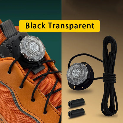 No-Tie Elastic Shoelaces with Lock Buckle | Adjustable Slip-On Laces for Kids & Adults