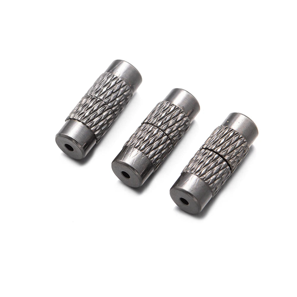 20pcs Screw Clasps for Jewelry Making | Metal Bracelet & Necklace Closure Fasteners | End Cap Connectors | DIY Jewelry Findings