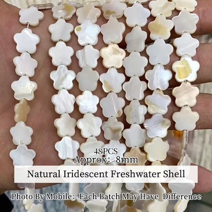 Natural Shell Beads | Irregular Smooth Spacer Beads | DIY Jewelry Making for Necklaces, Bracelets &amp; Earrings