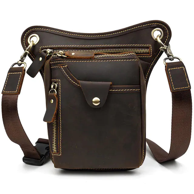Voyager™ Leather Travel Sling – YOLOVIBE Men’s Collection