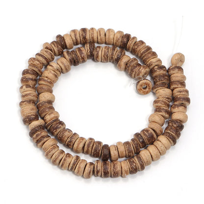 Colorful Coconut Shell Wooden Beads | 110 or 300 Round Wood Beads | DIY Jewelry Making, Bracelets, Necklaces &amp; Craft Supplies