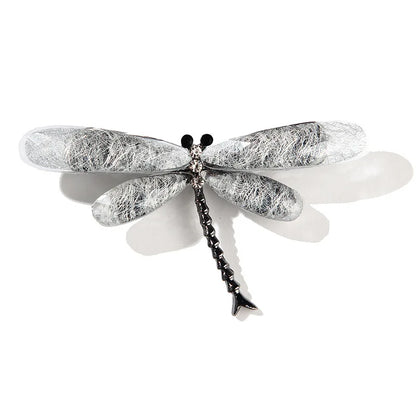 Fashion Dragonfly Brooches For Women Vintage Insect Animal Brooch Pin Jewelry