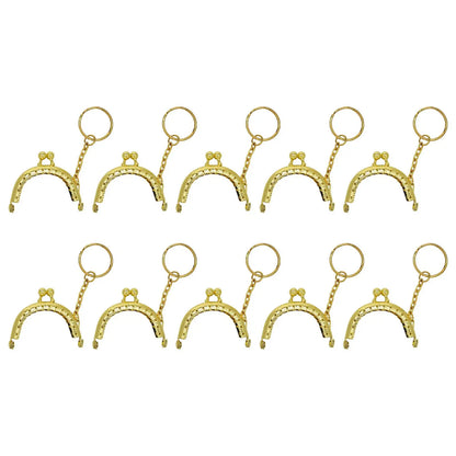Metal Purse Frame Clasp | 2 Inch Kiss Lock Arch Frame | Coin Purse Hardware for DIY Purse Making, Sewing & Bag Making