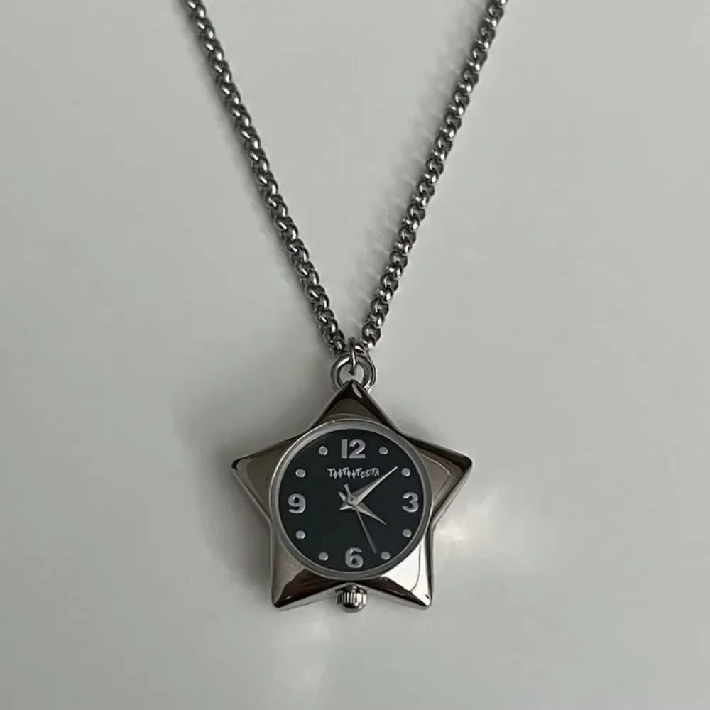 Heart Watch Bag Charm | Functional Clock Keychain | Purse & Backpack Charm with Heart, Key & Crystal Accents