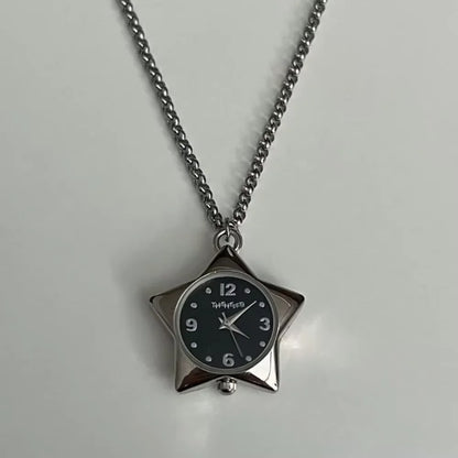 Heart Watch Bag Charm | Functional Clock Keychain | Purse & Backpack Charm with Heart, Key & Crystal Accents