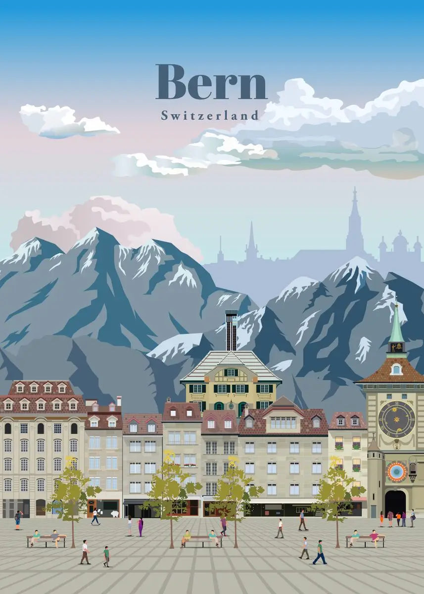 Amsterdam Tokyo London Iceland Bali Vancouver Travel Posters and Prints Modern Wall Art City Paintings Landscape Canvas Picture