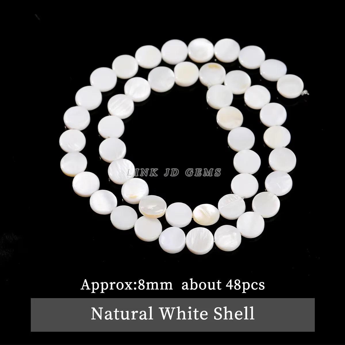 Natural Shell Beads | Irregular Smooth Spacer Beads | DIY Jewelry Making for Necklaces, Bracelets &amp; Earrings