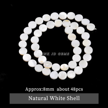Natural Shell Beads | Irregular Smooth Spacer Beads | DIY Jewelry Making for Necklaces, Bracelets &amp; Earrings