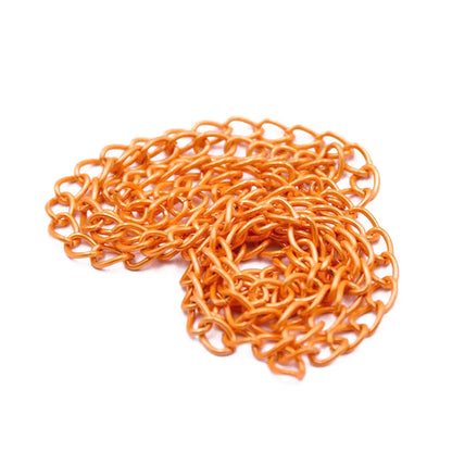 Colorful Metal Jewelry Chain | 2 Meter Link Chain for Necklaces & Bracelets | DIY Jewelry Making & Craft Supplies