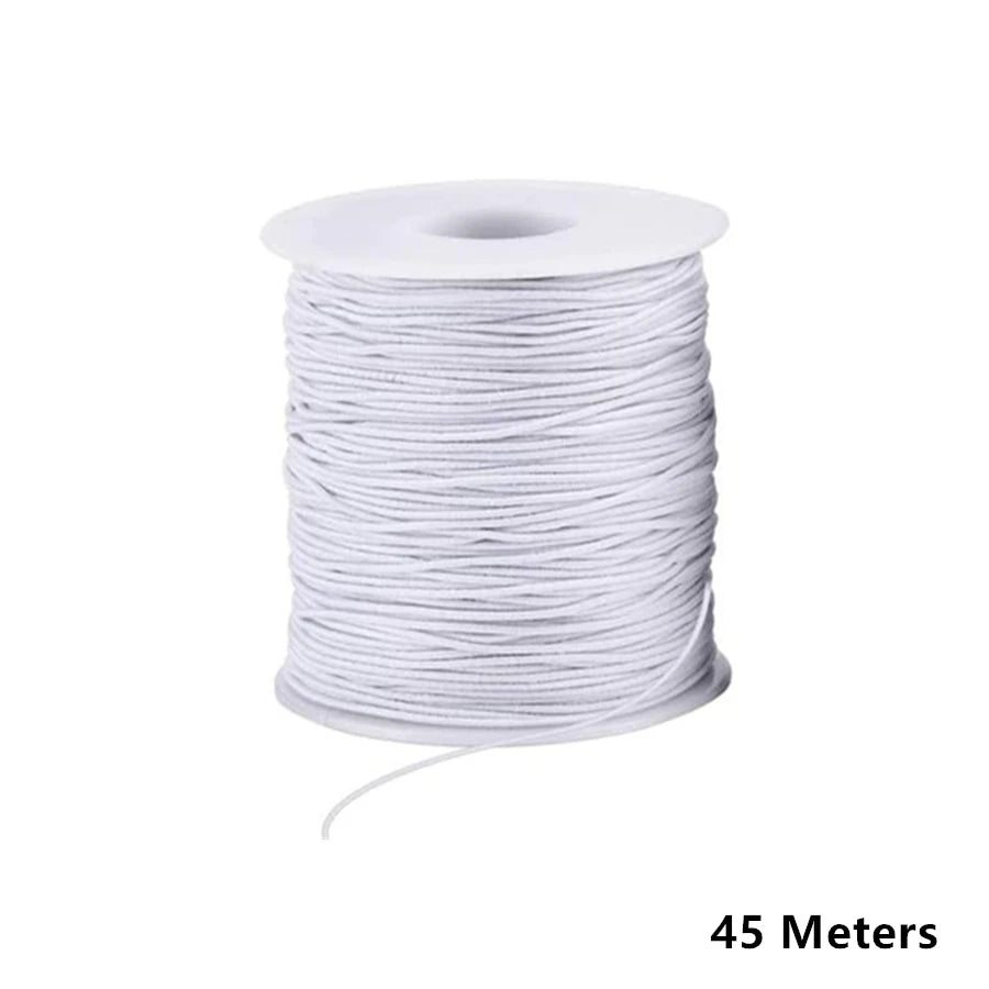 1mm Stretchy Bracelet String | Rainbow Elastic Cord | Strong Beading String for Jewelry Making, Bracelets, Necklaces & DIY Crafts