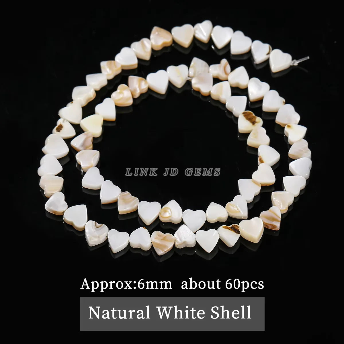 Natural Shell Beads | Irregular Smooth Spacer Beads | DIY Jewelry Making for Necklaces, Bracelets &amp; Earrings