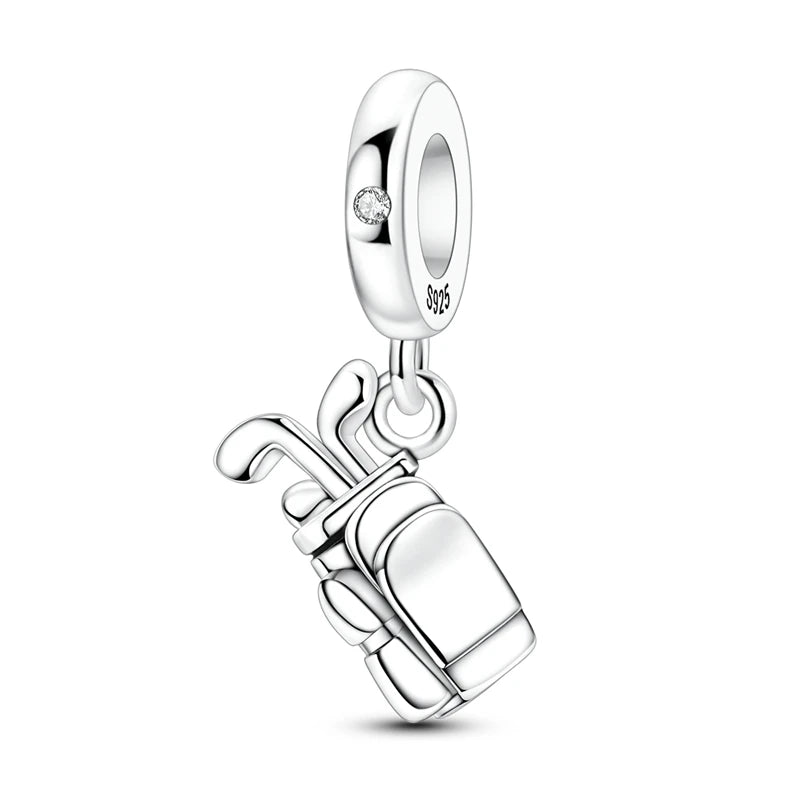 Sterling Silver Bear Family Tree Charm | 925 Charm Bead for Pandora Style Bracelets | Nature Jewelry Gift for Mom, Daughter & Women