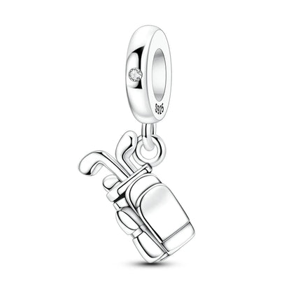 Sterling Silver Bear Family Tree Charm | 925 Charm Bead for Pandora Style Bracelets | Nature Jewelry Gift for Mom, Daughter & Women