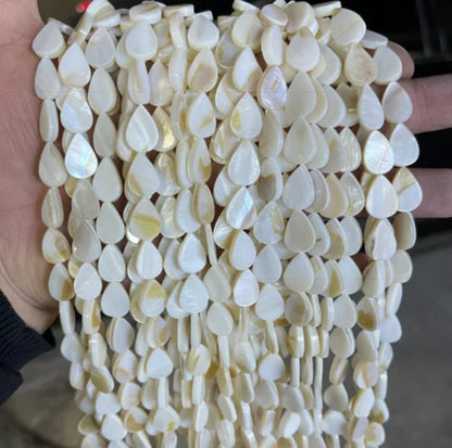 Natural Shell Beads | Irregular Smooth Spacer Beads | DIY Jewelry Making for Necklaces, Bracelets &amp; Earrings