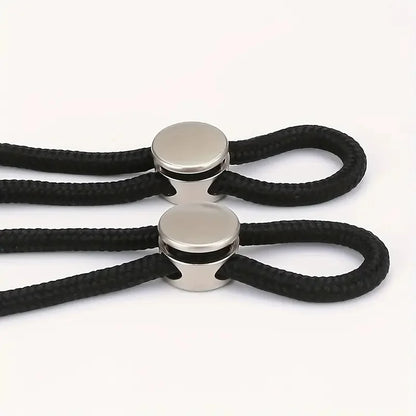 6-Pack No-Tie Shoelace Lock Buckles | Spring-Loaded Lace Locks for Sneakers, Running & Casual Shoes