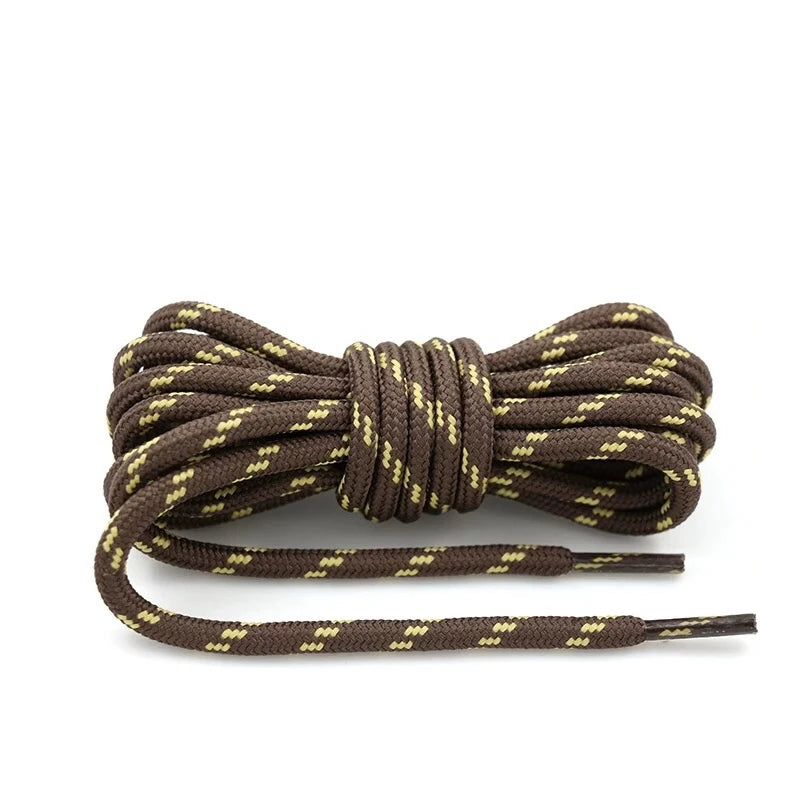 Premium Round Hiking Boot & Sneaker Shoelaces | Durable Outdoor Replacement Laces | 39"–63" (100–160cm)