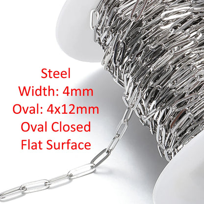 Gold Stainless Steel Chain | 6.5 ft Jewelry Chain | Necklace, Bracelet & Choker DIY Making Supplies