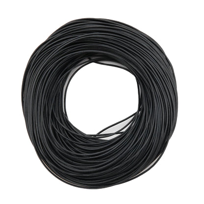 Genuine Cowhide Leather Cord | 5m Round Leather Rope for Necklaces, Bracelets & DIY Jewelry Making