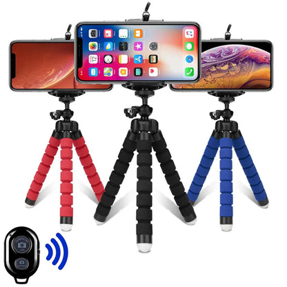 Flexible Phone Tripod Stand with Bluetooth Remote | Over 50,000 Sales