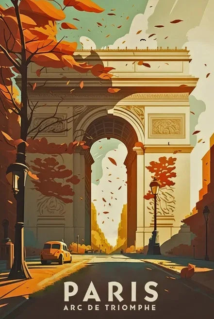 World Travel Cities Posters Prints Rome Japan Paris Travel Landmark Landscape Canvas Painting Wall Art Living Room Home Decor