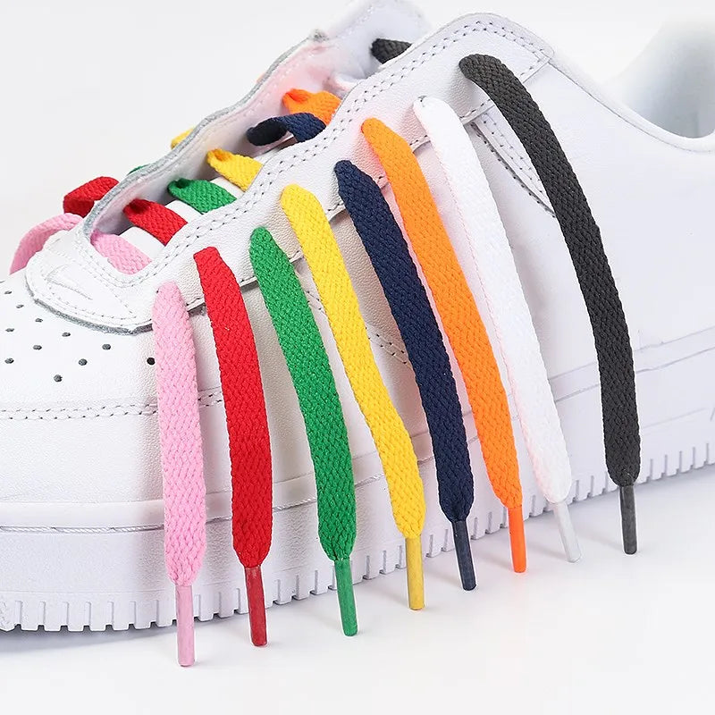 Classic Flat Shoelaces | Premium Replacement Shoe Laces for Sneakers & Casual Shoes
