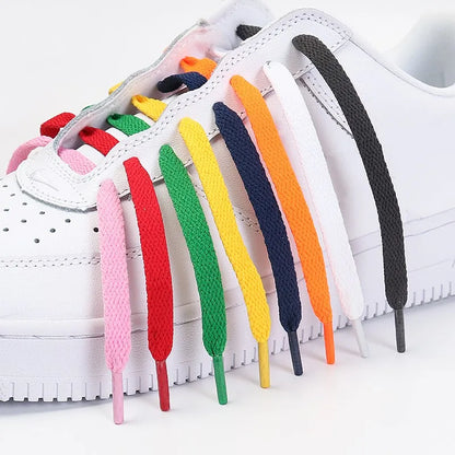 Classic Flat Shoelaces | Premium Replacement Shoe Laces for Sneakers & Casual Shoes