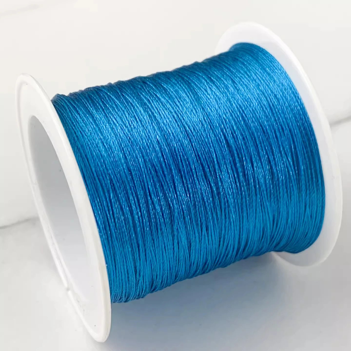 Bracelet Loom Thread 0.3mm | Ice Silk Braided Cord | 80M Jewelry Making Thread for Beading, Weaving & Knotting