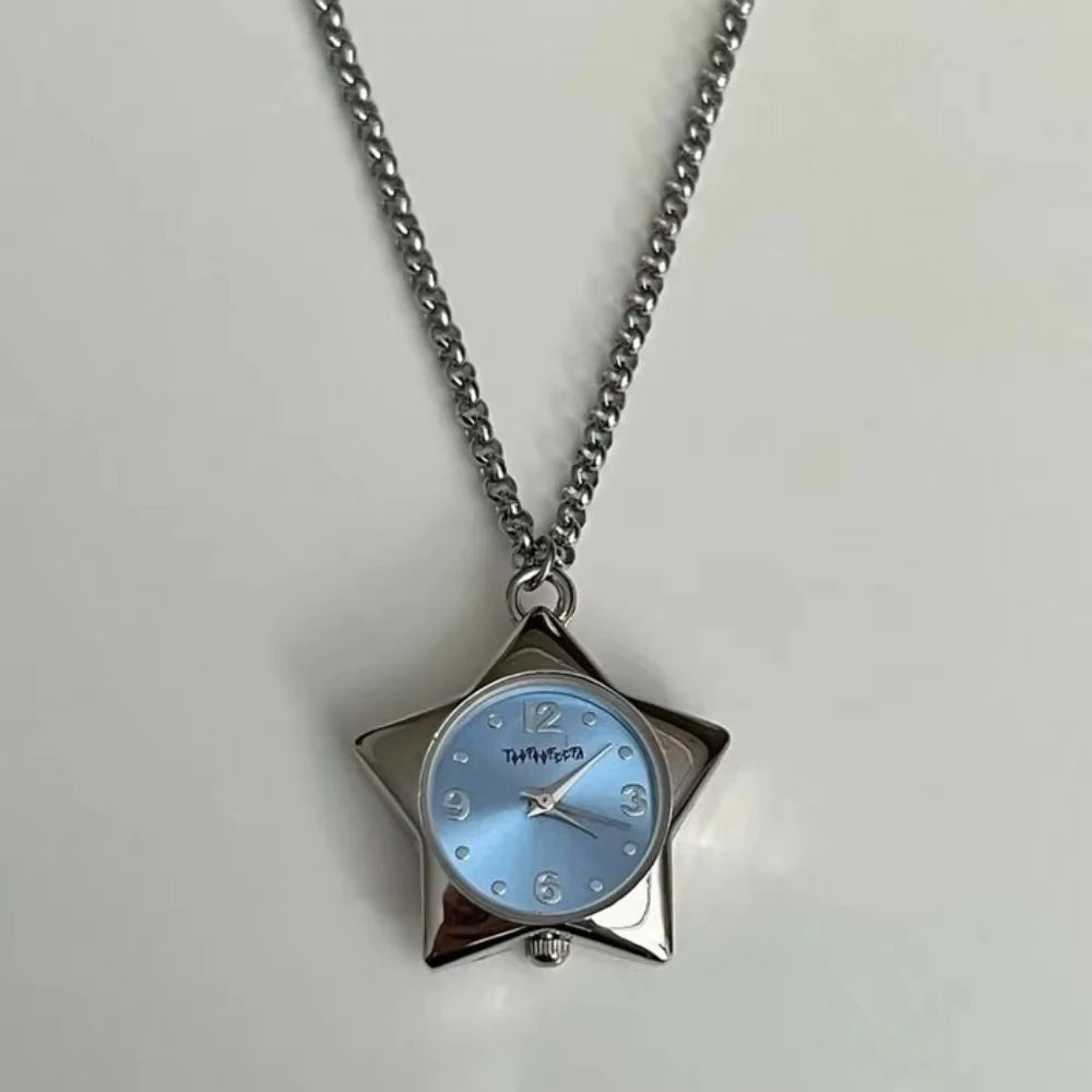 Heart Watch Bag Charm | Functional Clock Keychain | Purse & Backpack Charm with Heart, Key & Crystal Accents