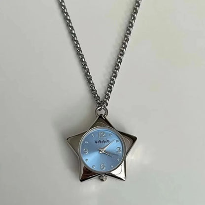 Heart Watch Bag Charm | Functional Clock Keychain | Purse & Backpack Charm with Heart, Key & Crystal Accents