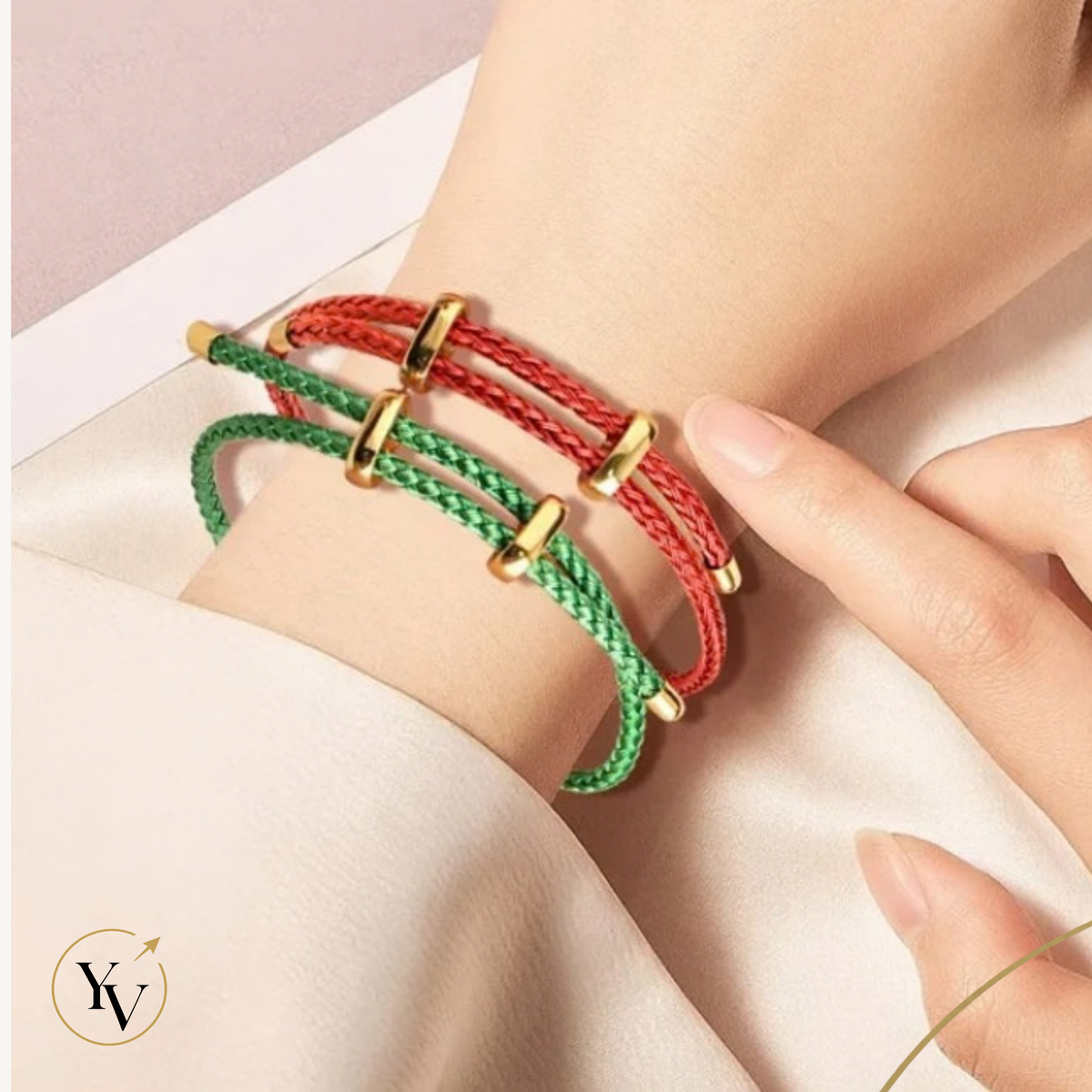Adjustable Steel Wire Bracelet | Braided Rope Expandable Bracelet with Gold Color Clasp | DIY Charm Bracelet Base