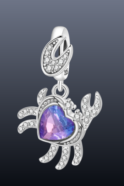 Dolphin Charm | 925 Sterling Silver Ocean Pendant | Bracelet & Necklace Gift for Sea Lovers