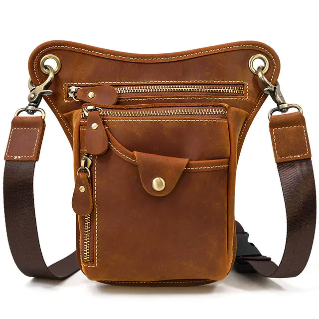 Voyager™ Leather Travel Sling – YOLOVIBE Men’s Collection