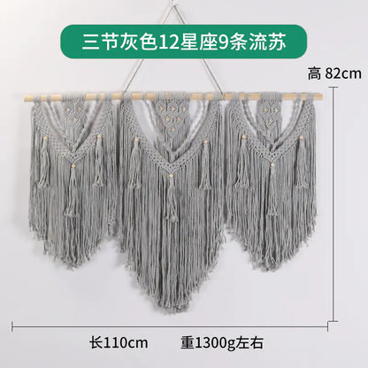 Bohemian Cotton Rope Tapestry Wall Decor